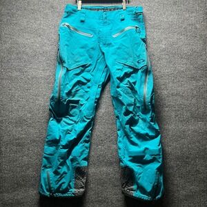 Oakley Pro Rider GoreTex Pro Ski Pants Mens L Teal RECCO Snowboard Shell Winter